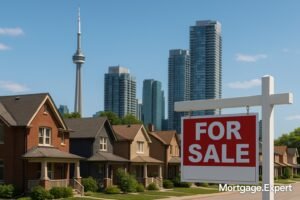 Toronto housing market rebound in July 2025 as Canadian home sales rise