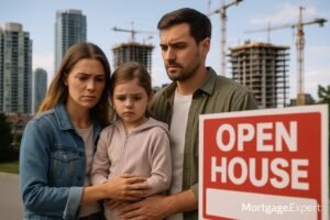 Canadian family faces housing affordability challenge amid rising home prices and shortage of new construction in 2025.